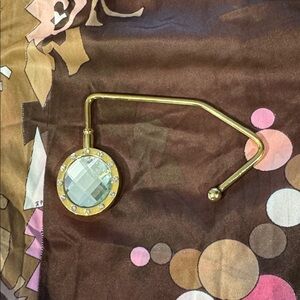 Handbag Purse Hook Bag Holder Portable Table Hanger- NEW